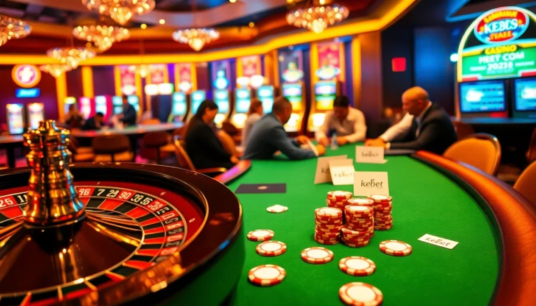 Spin the roulette wheel at kebet com while enjoying the thrill of high-stakes poker and vibrant slot machines.